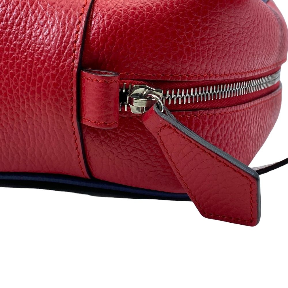 Gucci Kids Heart Handbag Leather Blue Red White High Quality Practical — view 9