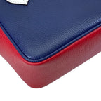 Gucci Kids Heart Handbag Leather Blue Red White High Quality Practical — view 3