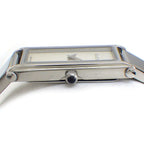 Gucci Watch Bracelet Rectangular Silver Dial SS Quartz Analog — view 2