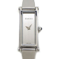Gucci Watch Bracelet Rectangular Silver Dial SS Quartz Analog