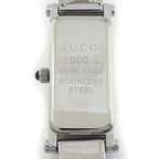 Gucci Watch Bracelet Rectangular Silver Dial SS Quartz Analog — view 4