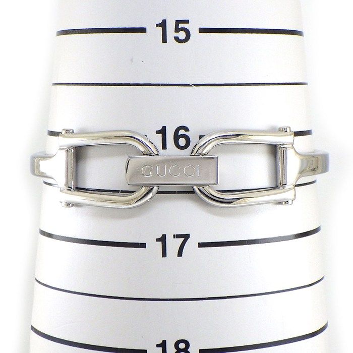 Gucci Watch Bracelet Rectangular Silver Dial SS Quartz Analog — view 9