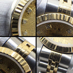 Rolex Watch Datejust a Number 1998 Champagne Computer Dial Date 18k Yellow Gold — view 8