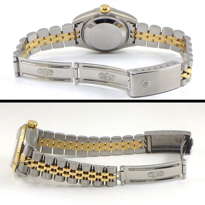 Rolex Watch Datejust a Number 1998 Champagne Computer Dial Date 18k Yellow Gold — view 3