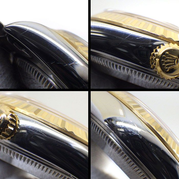 Rolex Watch Datejust a Number 1998 Champagne Computer Dial Date 18k Yellow Gold — view 6