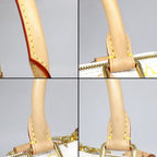 Louis Vuitton Handbag LV Takashi Murakami Speedy Bandouliere 25 Blanc Monogram — view 9