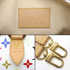 Louis Vuitton Handbag LV Takashi Murakami Speedy Bandouliere 25 Blanc Monogram — view 6