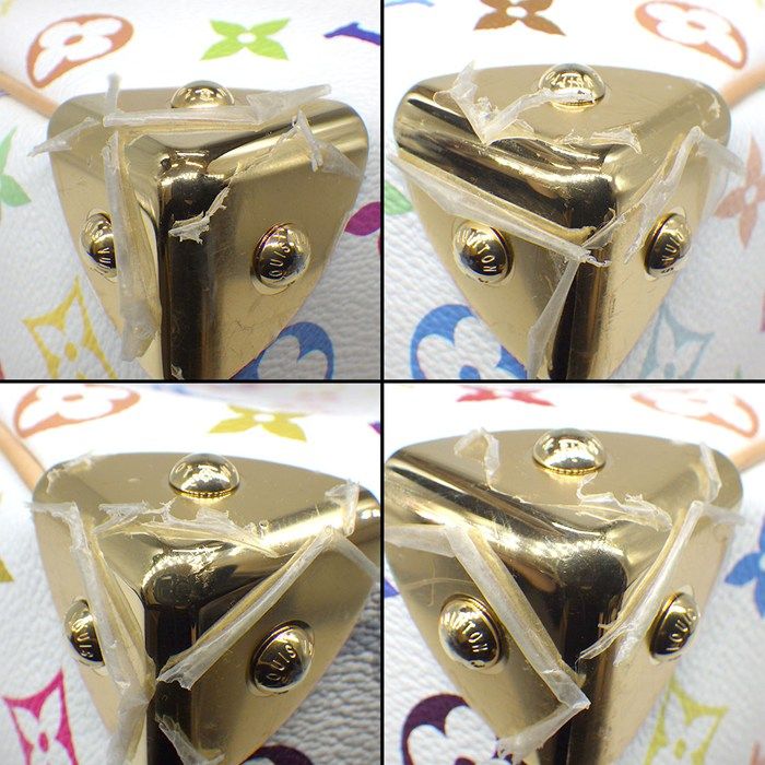 Louis Vuitton Handbag LV Takashi Murakami Speedy Bandouliere 25 Blanc Monogram — view 8