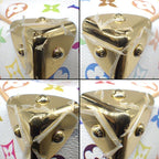 Louis Vuitton Handbag LV Takashi Murakami Speedy Bandouliere 25 Blanc Monogram — view 8