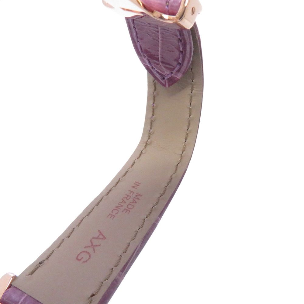 Cartier Totu MM SS 18k Pink Gold Diamond Bezel Watch Silver Dial — view 7