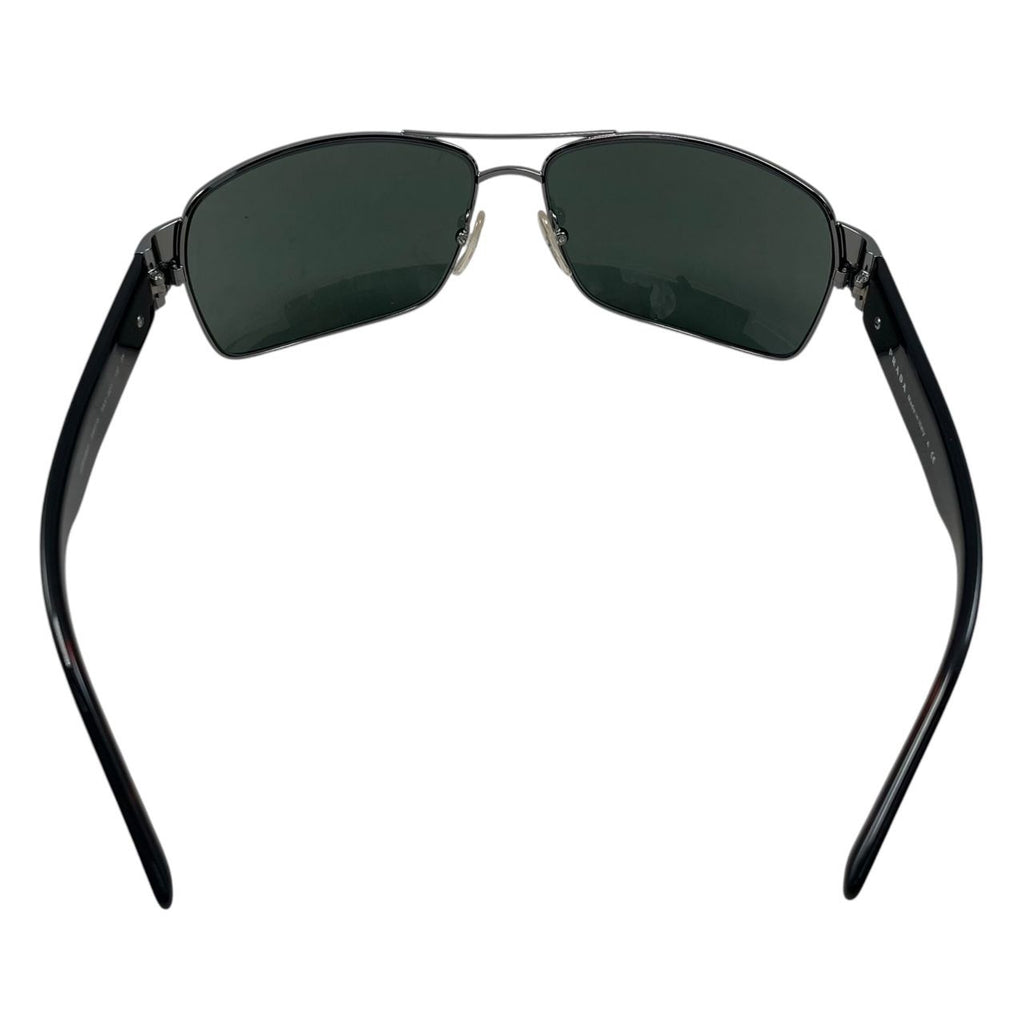 Prada Sunglasses Gunmetal Frame Black Eyewear — view 3