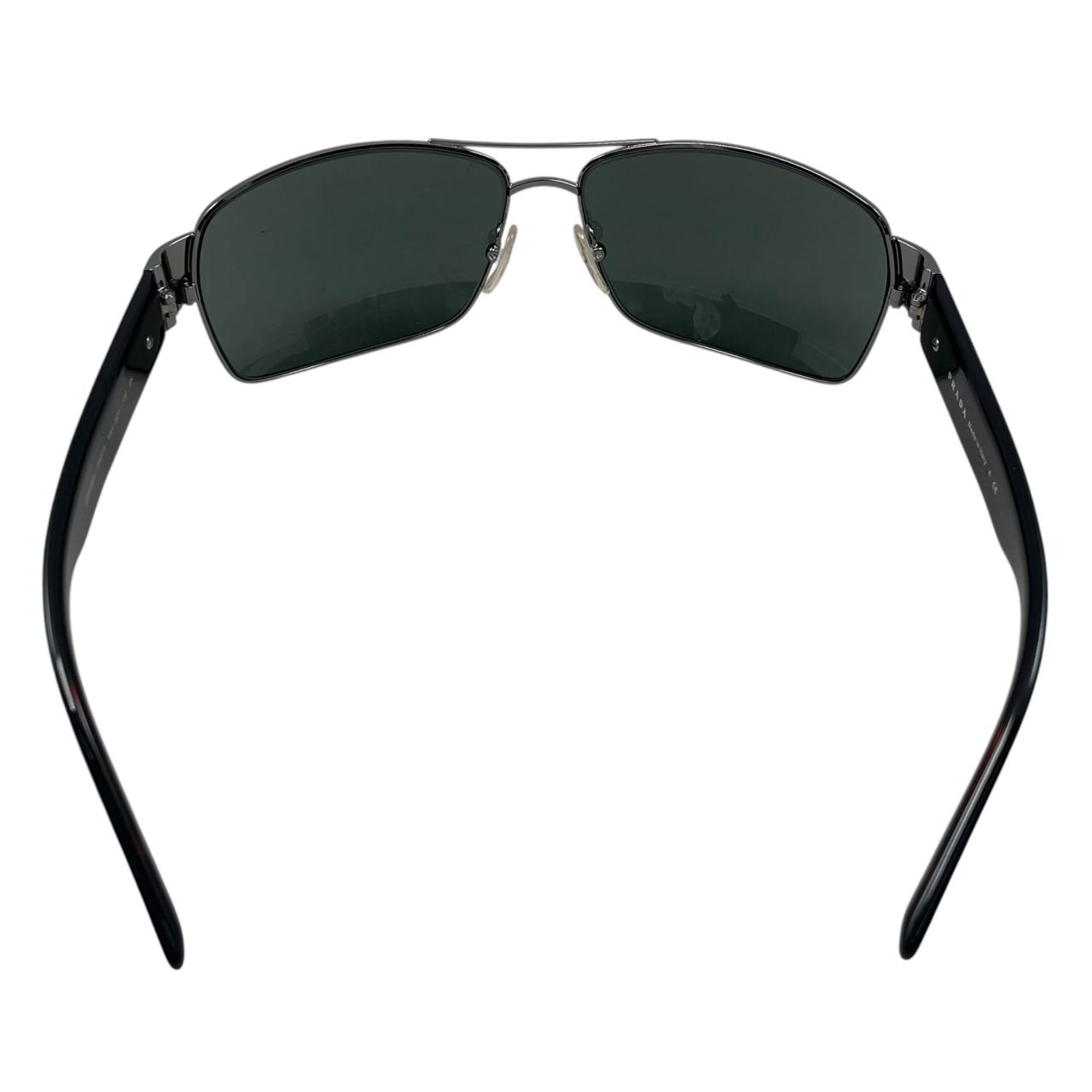 Prada Sunglasses Gunmetal Frame Black Eyewear — view 3