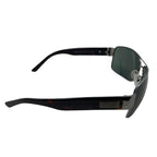 Prada Sunglasses Gunmetal Frame Black Eyewear — view 4