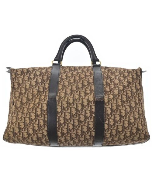 Dior Boston Bag Travel Bags Beige