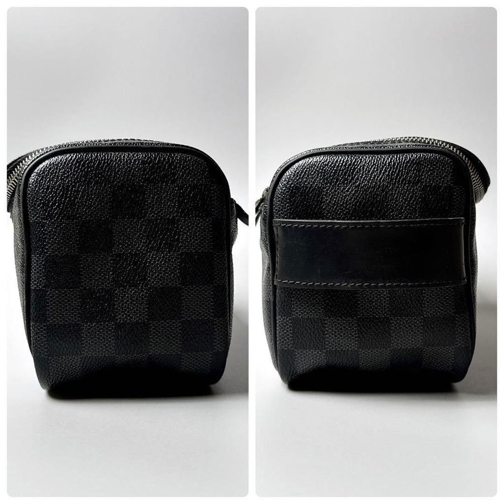Louis Vuitton Damier Graphite Toilette Clutch — view 6