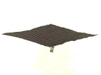 Gucci Ucci Scarf Horsebit Diamond Black Silk