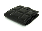 Bottega Veneta Bifold Wallet Patted Black Leather — view 2