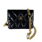 Chanel Shoulder Wallet Pochette Cross