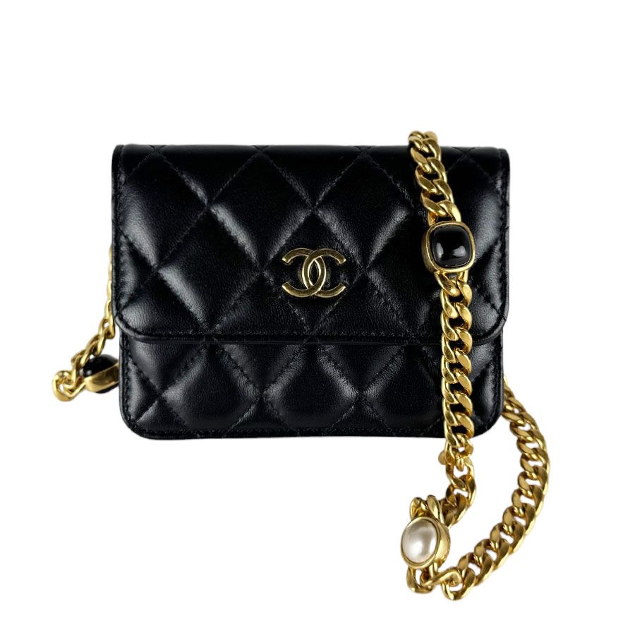 Chanel Shoulder Wallet Pochette Cross