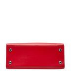 Louis Vuitton City Steamer MM Handbag Red Leather — view 3