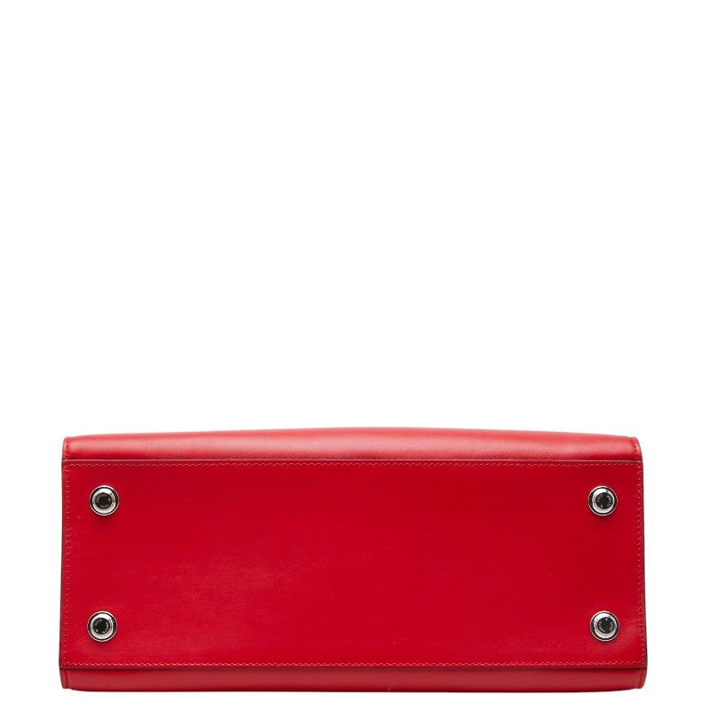 Louis Vuitton City Steamer MM Handbag Red Leather — view 3