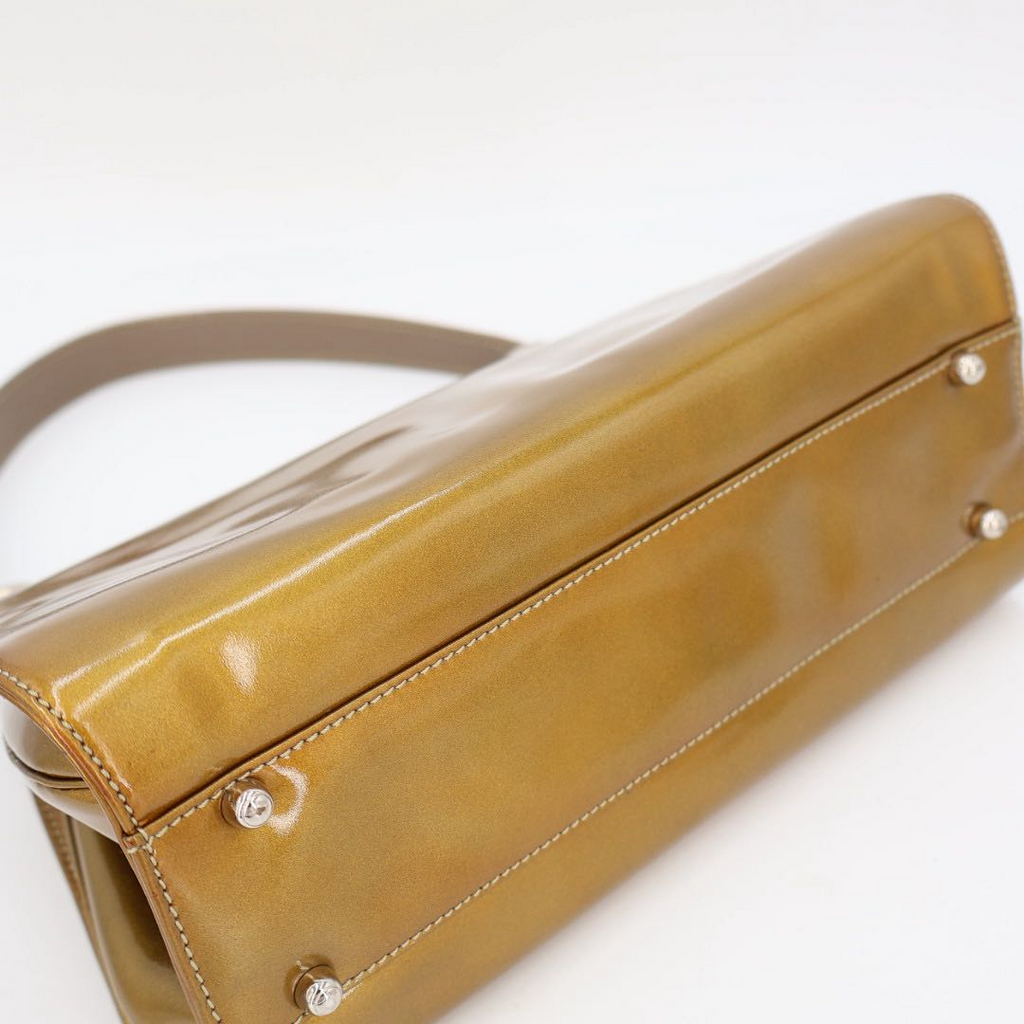 Gucci Handbag Metallic Blanc — view 6