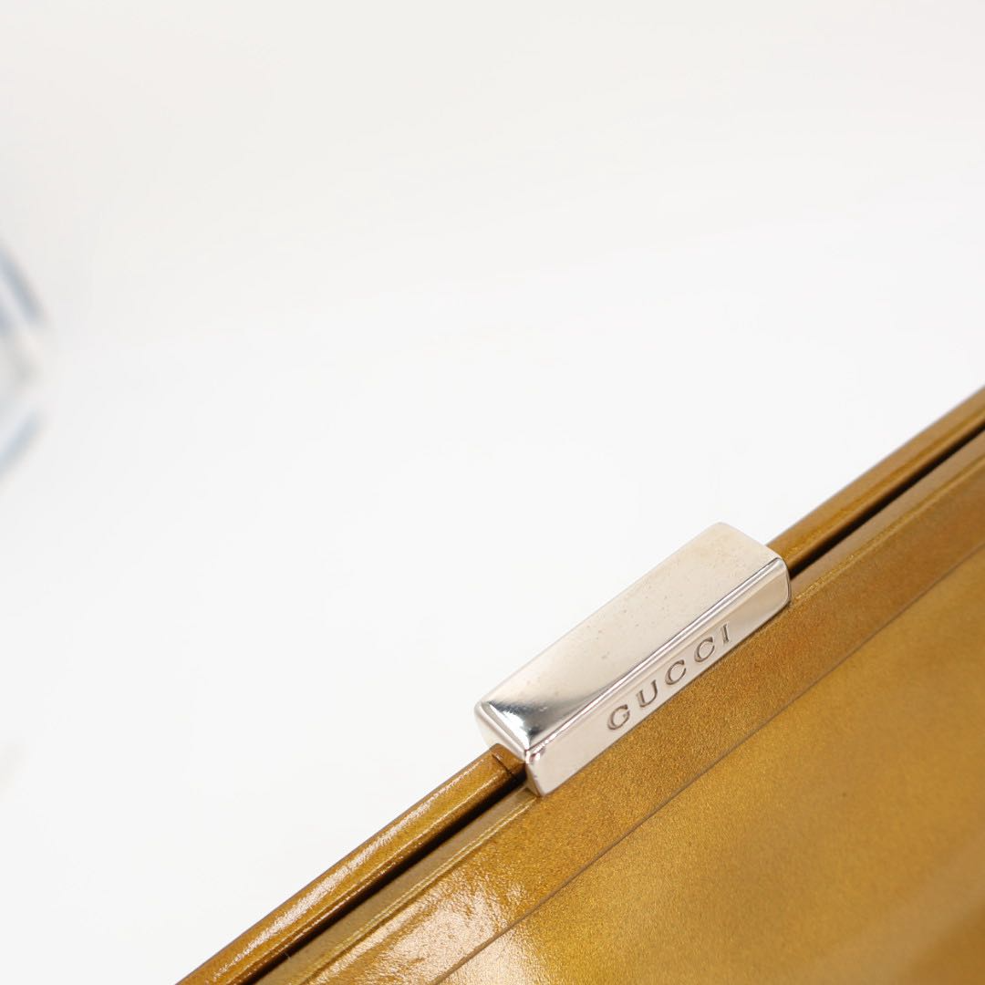 Gucci Handbag Metallic Blanc — view 9