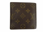 Louis Vuitton LV Portefeuille Marco Monogram Bifold Wallet Leather Brown — view 2