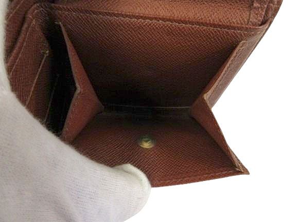 Louis Vuitton LV Portefeuille Marco Monogram Bifold Wallet Leather Brown — view 6