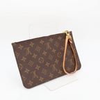 Louis Vuitton Monogram Neverfull MM Mimosa Pouch Yellow