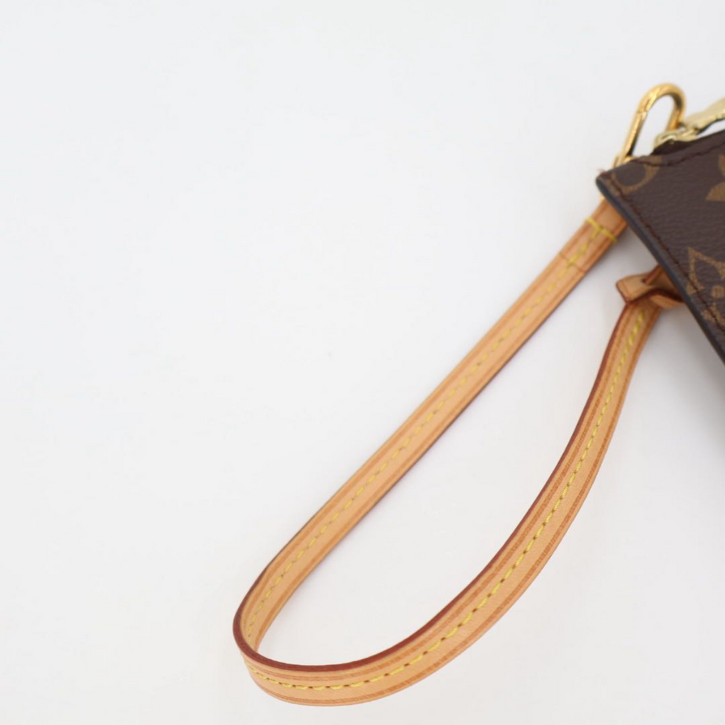 Louis Vuitton Monogram Neverfull MM Mimosa Pouch Yellow — view 3