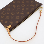 Louis Vuitton Monogram Neverfull MM Mimosa Pouch Yellow — view 7