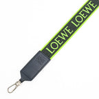 Loewe Strap Anagram Bag Straps Green — view 2