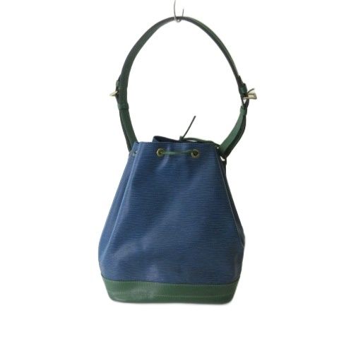Louis Vuitton Noe Epi Shoulder Bag Drawstring Blue — view 2