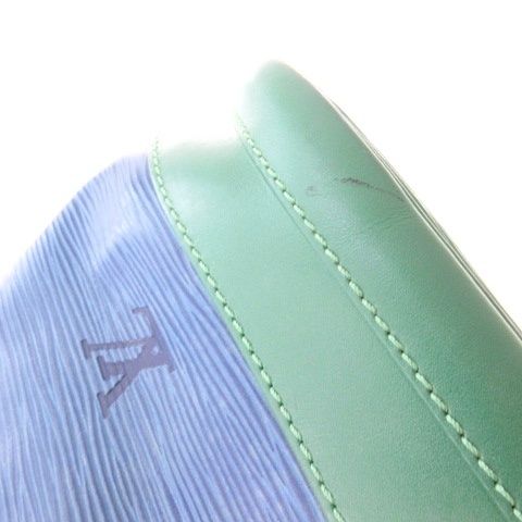 Louis Vuitton Noe Epi Shoulder Bag Drawstring Blue — view 4