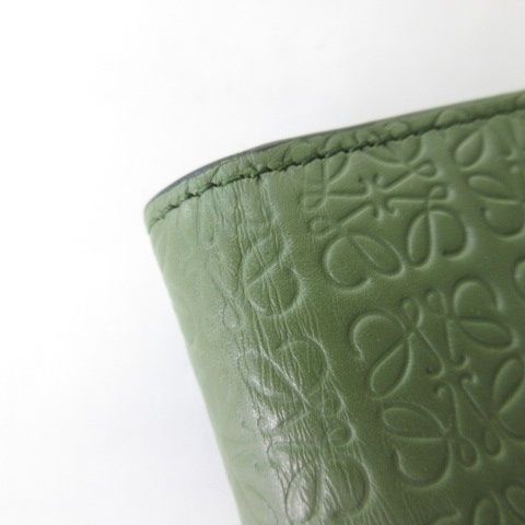 Loewe Compact Wallet Trifold Green — view 7