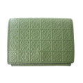 Loewe Compact Wallet Trifold Green