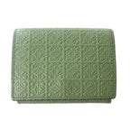 Loewe Compact Wallet Trifold Green