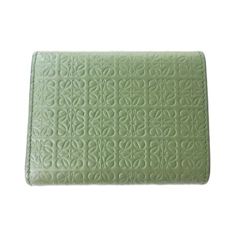 Loewe Compact Wallet Trifold Green — view 2