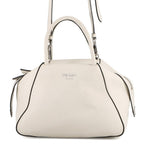 Prada Handbag Supernova Leather 2-Way Shoulder White