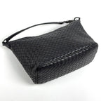 Bottega Veneta Intrecciato Handbag Leather Black — view 2