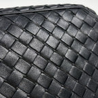 Bottega Veneta Intrecciato Handbag Leather Black — view 3