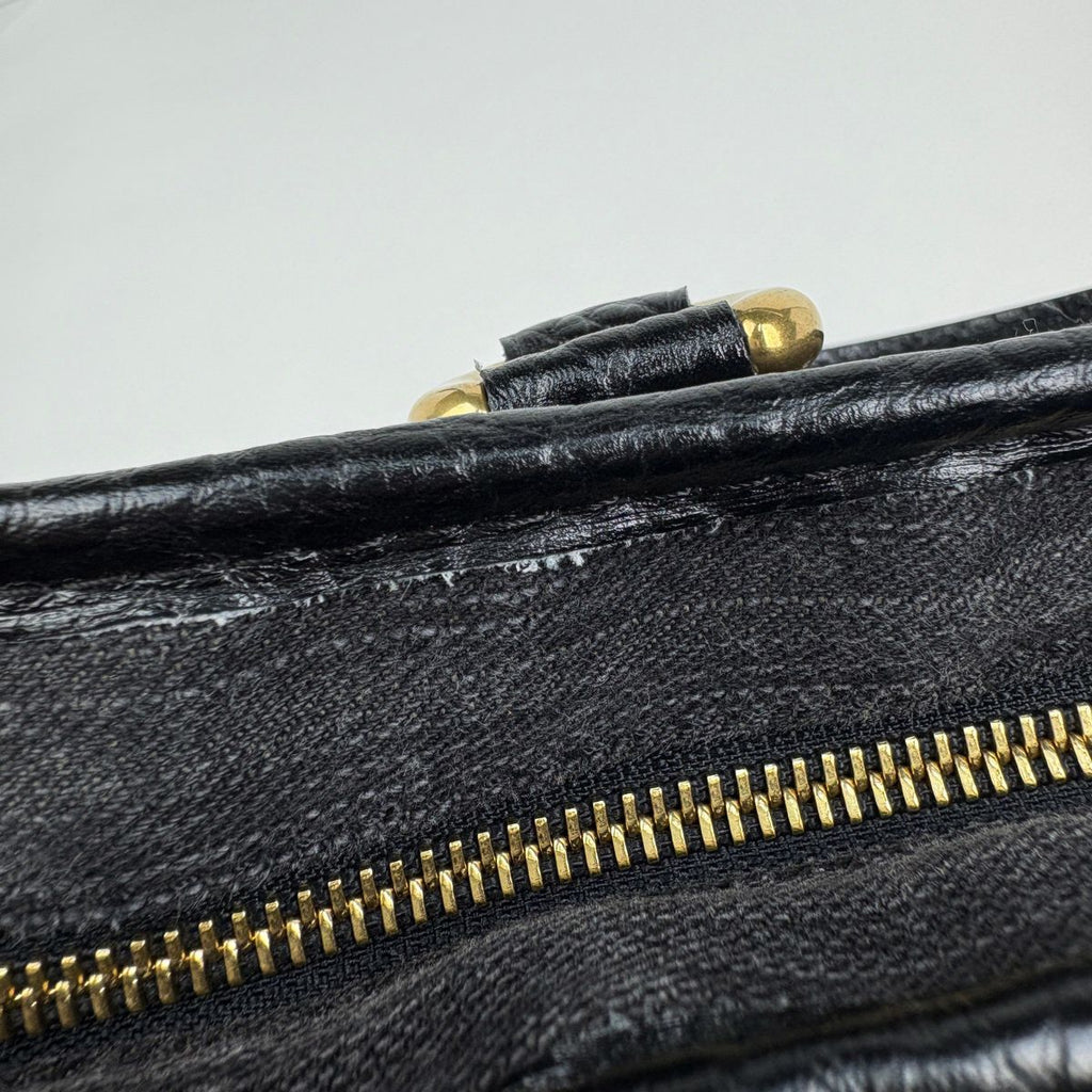 Louis Vuitton Neocavi GM 2-Way Handbag Monogram Denim Noir — view 7