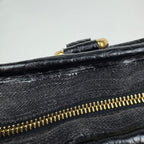 Louis Vuitton Neocavi GM 2-Way Handbag Monogram Denim Noir — view 7