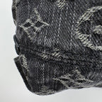 Louis Vuitton Neocavi GM 2-Way Handbag Monogram Denim Noir — view 4
