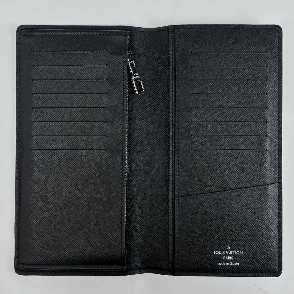 Louis Vuitton Portefeuille Brazza Bifold Monogram Sunset Wallet Multicolor Noir — view 8