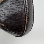 Gucci Horsebit Shoulder Bag GG Pattern Canvas Brown — view 4