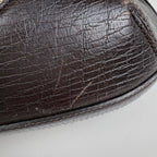 Gucci Horsebit Shoulder Bag GG Pattern Canvas Brown — view 3
