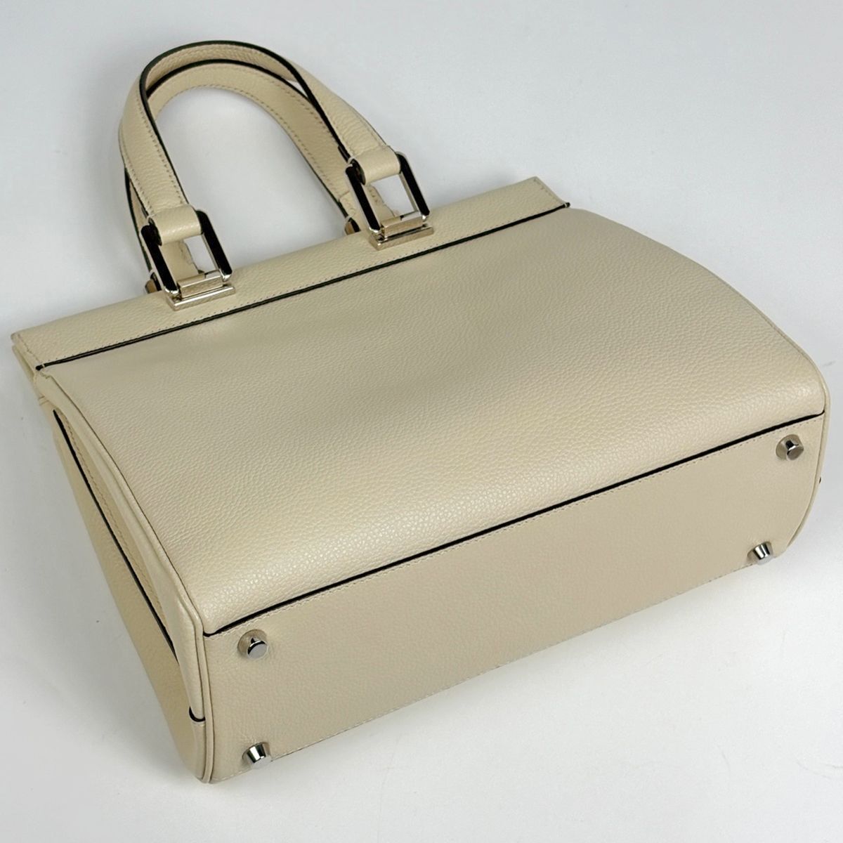 Gucci Zumi Small Handbag 2-Way Leather Ivory — view 2