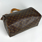 Louis Vuitton Speedy 35 Boston Bag Monogram Brown — view 2